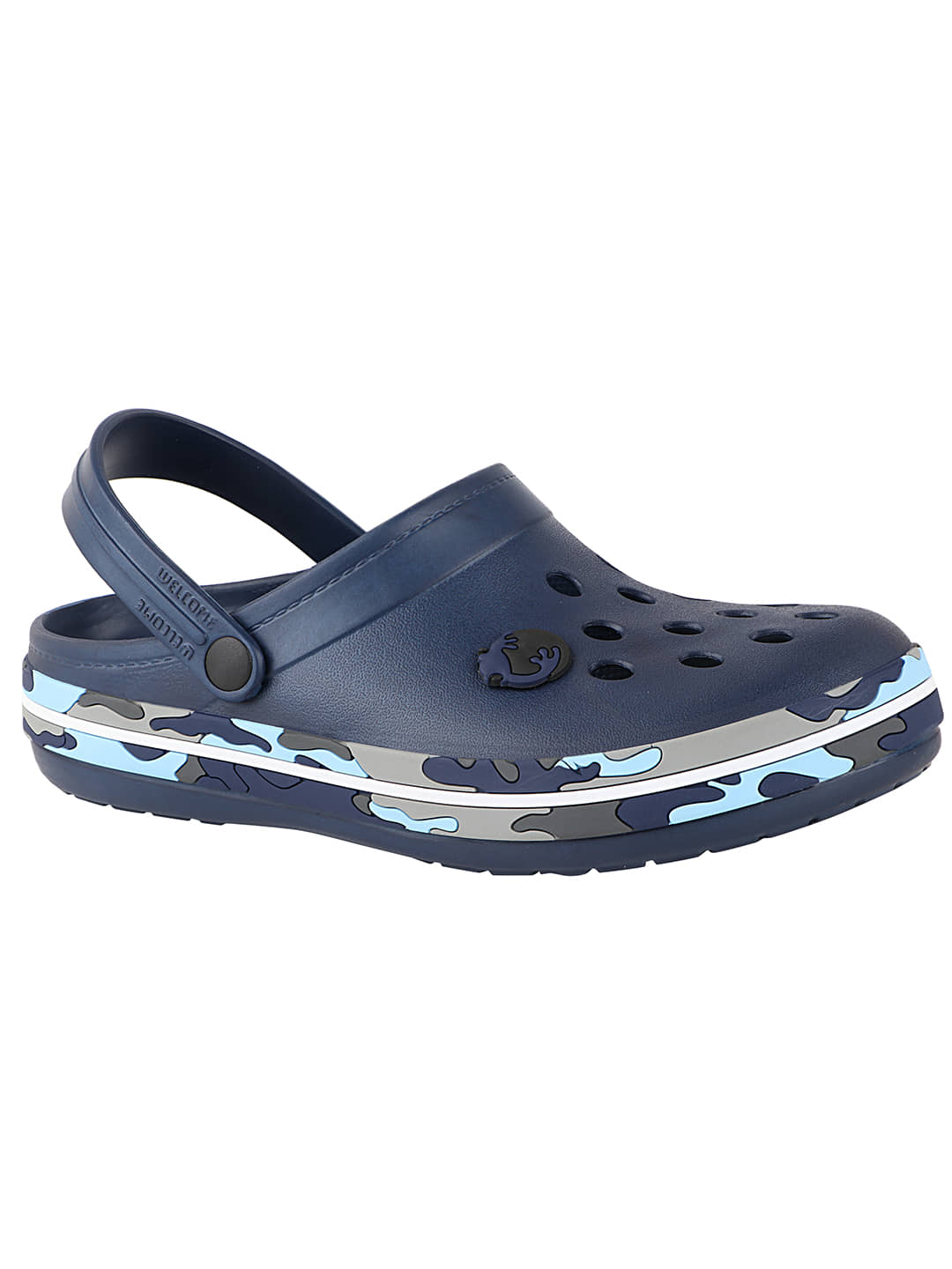 Neoz - Navy Blue Men's Clogs