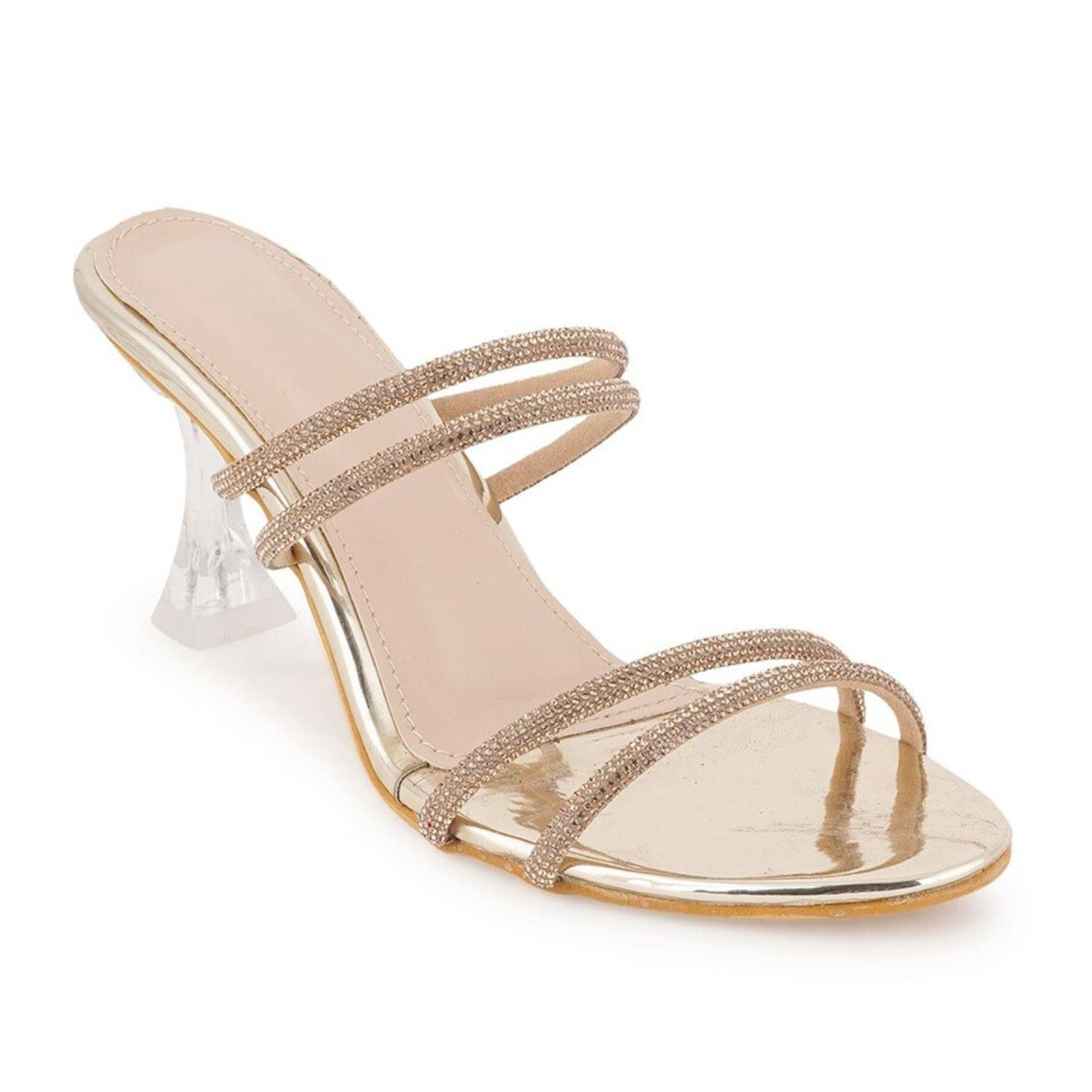 Stepee Gold Women's Sandal Heels Stepee Gold Women's Sandal Heels