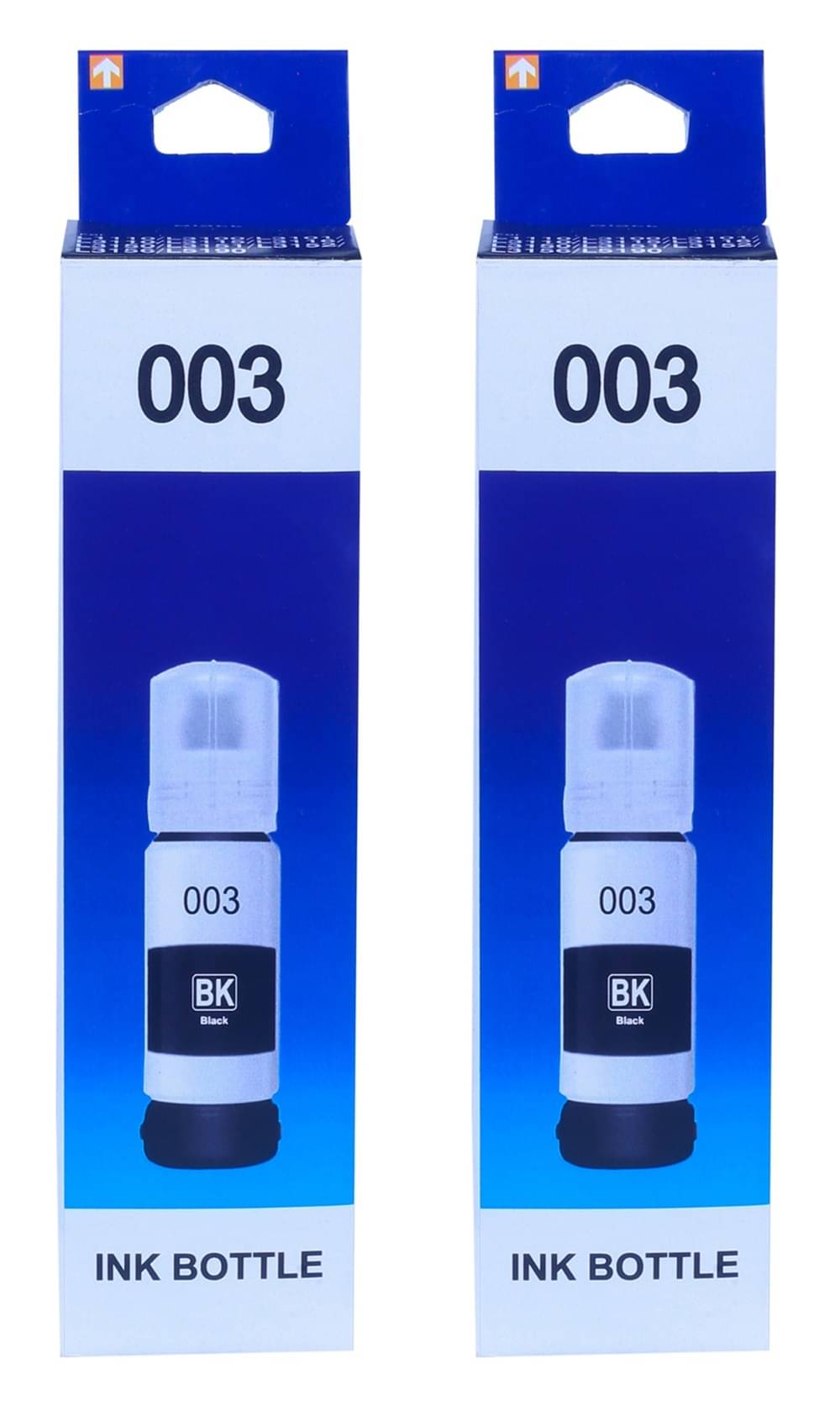    			TEQUO 003 Ink For L3110 Black Pack of 2 Cartridge for Ink Printers Models: L3110, L3100, L3101, L3115, L3116, L3150, L3151, L3152, L3156