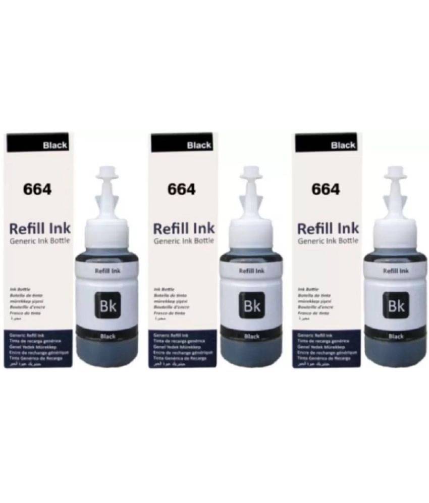     			TEQUO T664 For L1300 Black Pack of 3 Cartridge for L220/ L550/ L355/ L110/ L210/ L300/ L360/ L350/ L380/ L100/ L200/ L565/ L555/ L130/ L1300 and more.