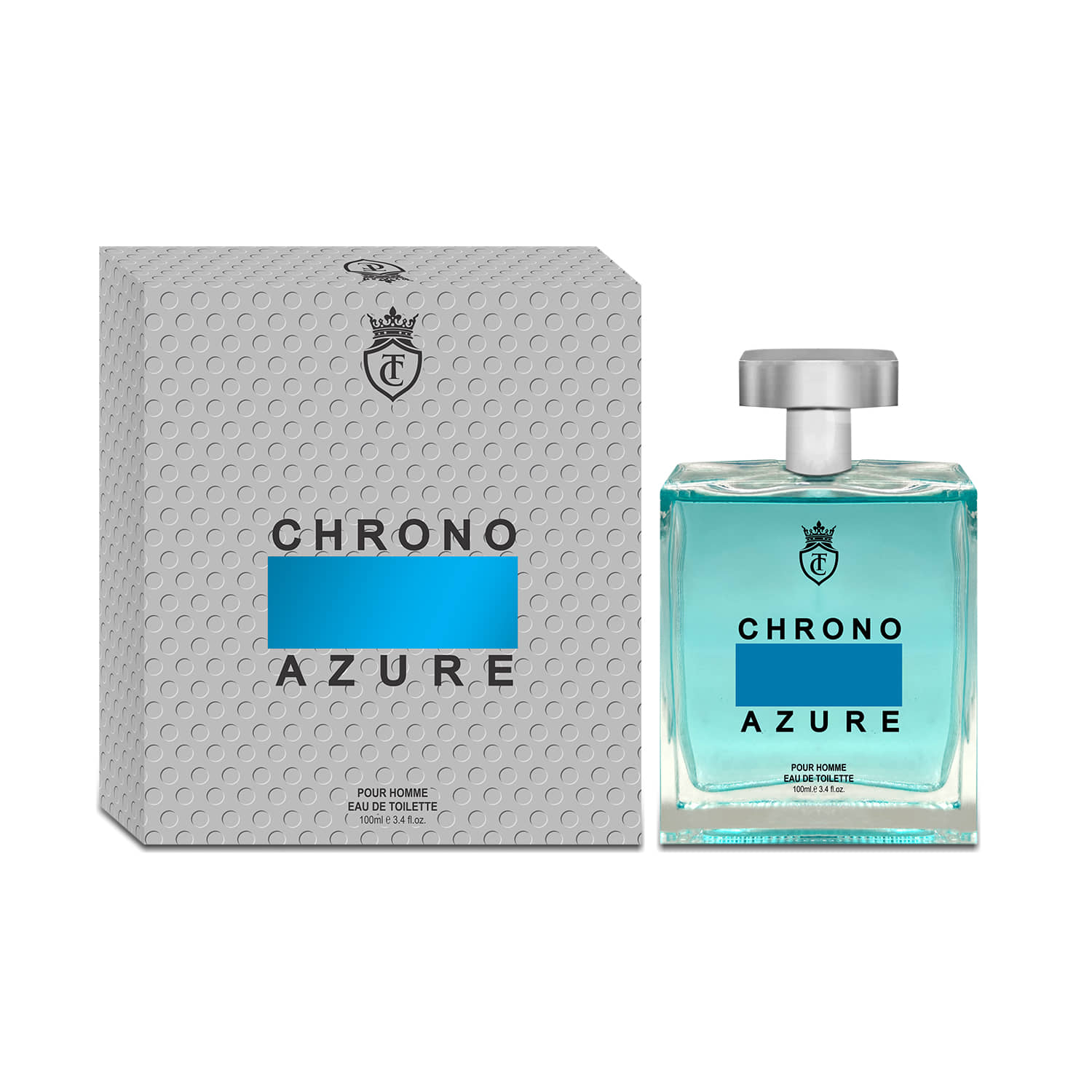TRENDSETTER COLLECTION Chrono Azure Long Lasting Perfume for Men-100ml - Pack of 1