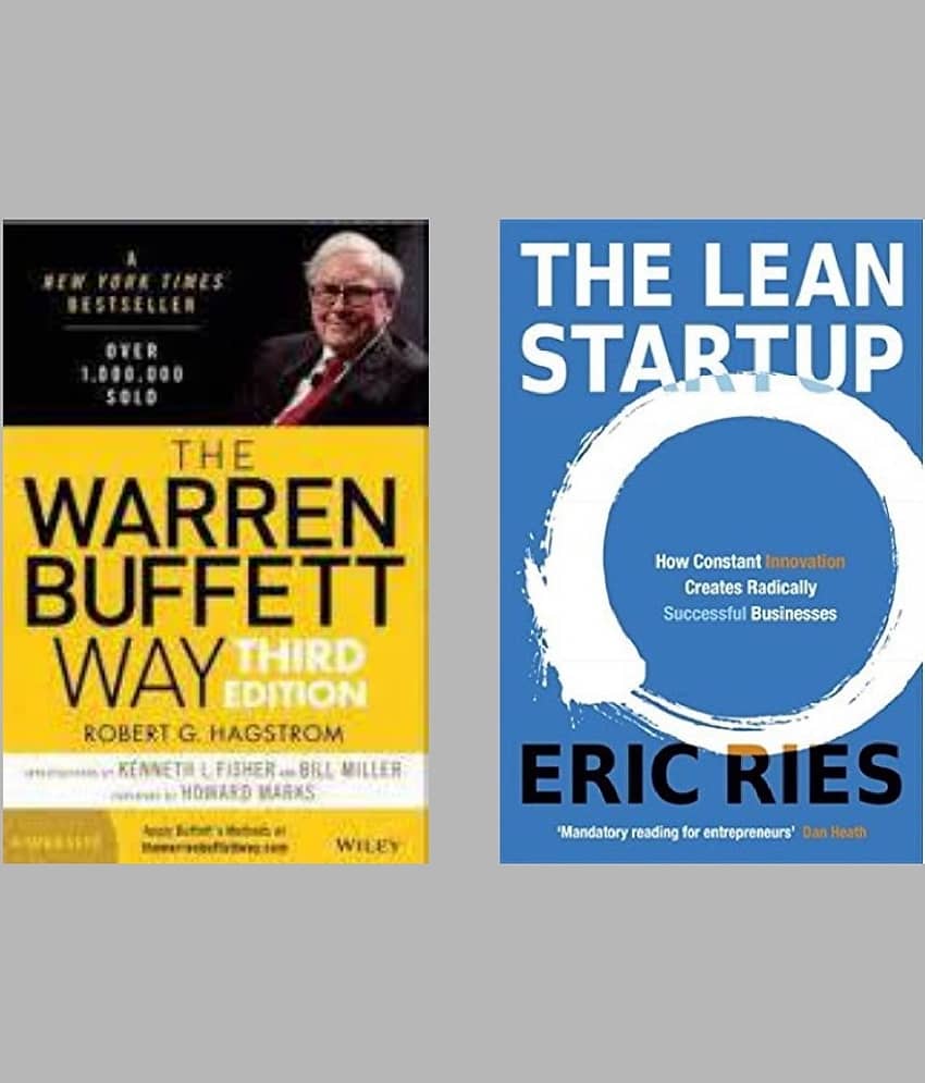 The Lean Startup + The warren buffett way - Stationery | Buy online on ZillyBuy