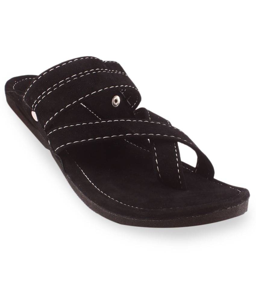     			rajeraj Black Men's Kolhapuris