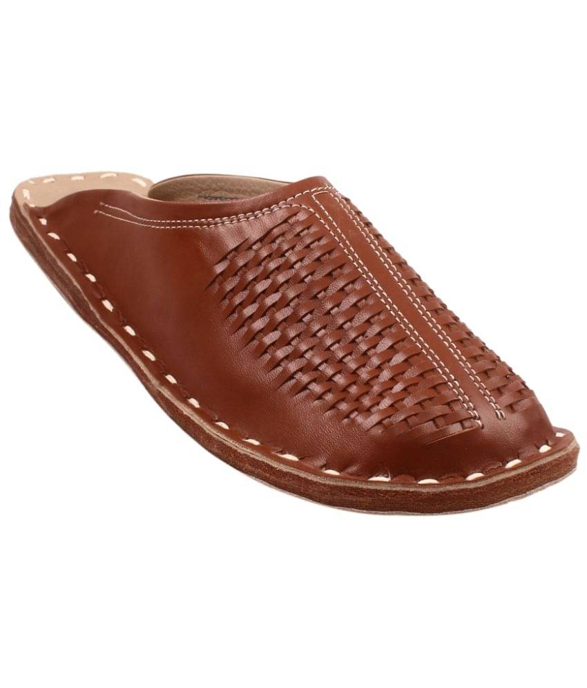     			rajeraj Brown Men's Mule
