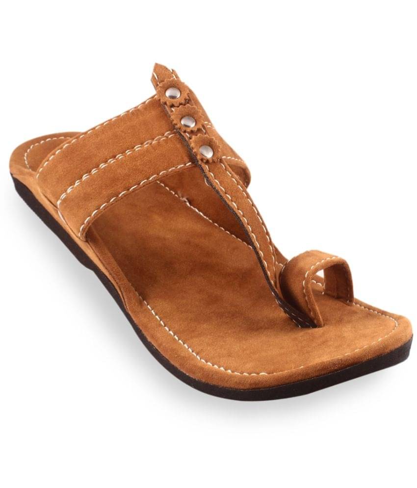     			rajeraj Tan Men's Kolhapuris