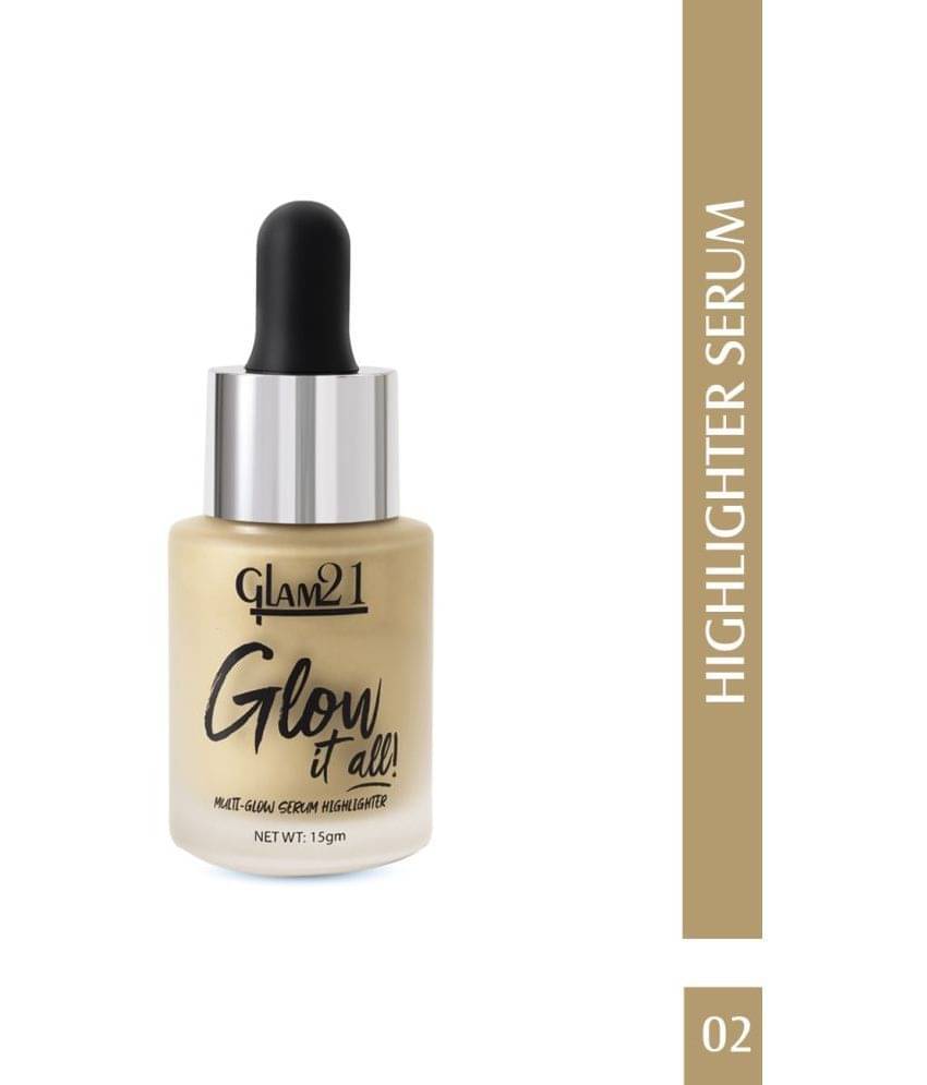     			Glam21 MultiGlow Highlighter Serum Gives a Natural Glow Waterproof Longwear 15g Shade-02