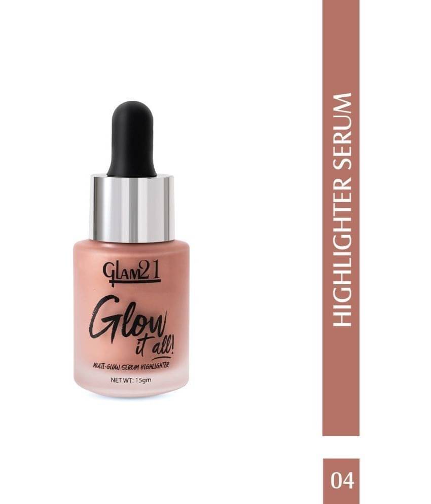     			Glam21 MultiGlow Highlighter Serum Gives a Natural Glow Waterproof Longwear 15g Shade-04