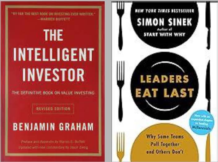     			Leaders Eat Last + The Intelligent Investor