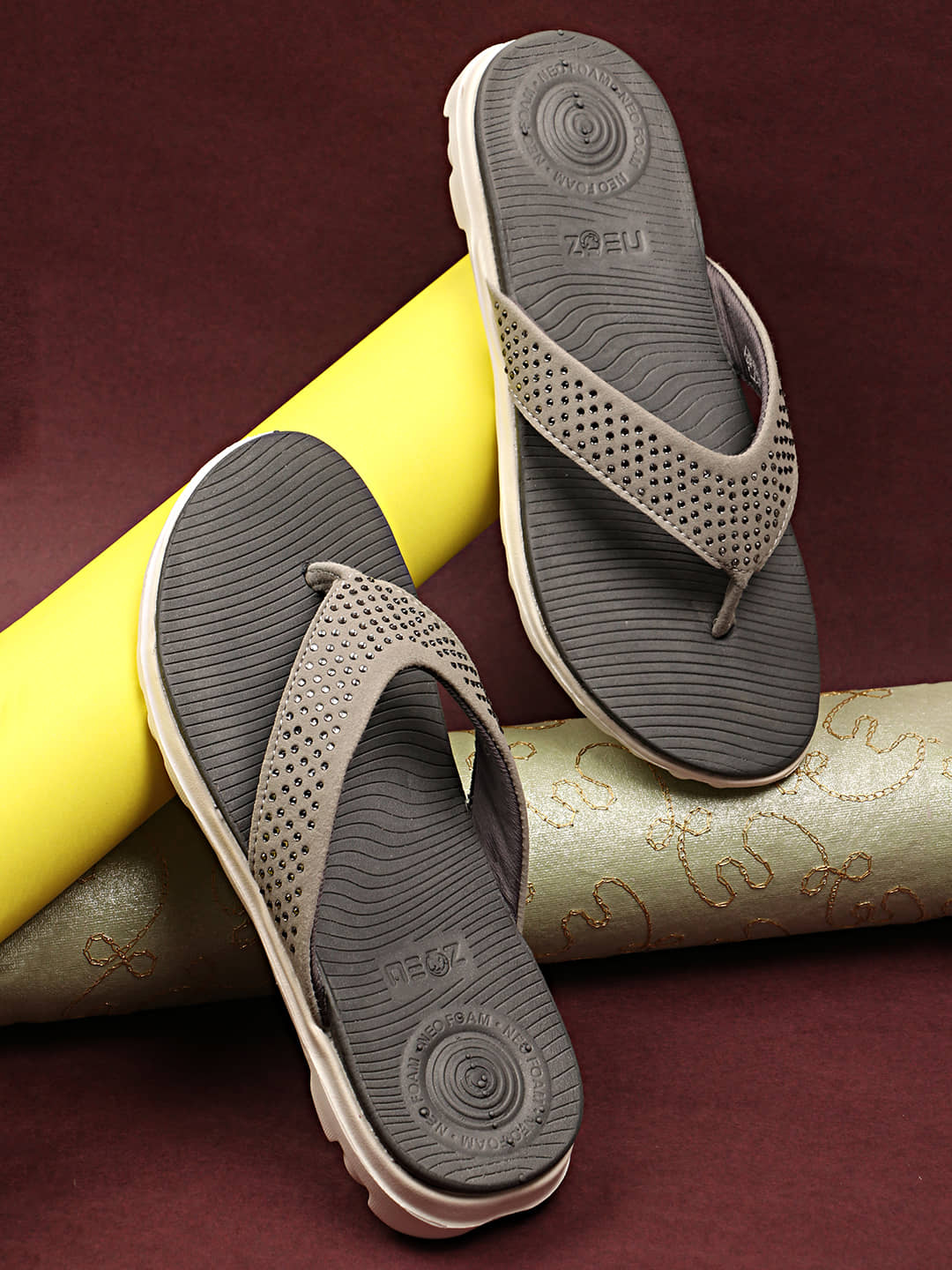 Neoz Black Women's Flip Flop