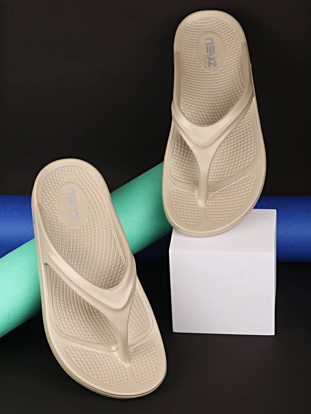 Neoz Light Grey Women's Flip Flop