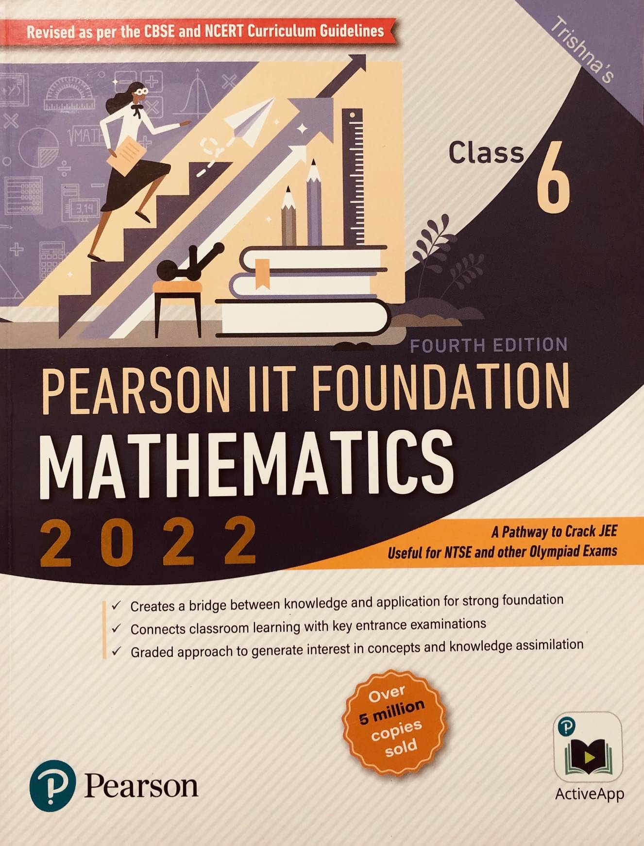     			Pearson IIT Foundation Mathematics Class 6