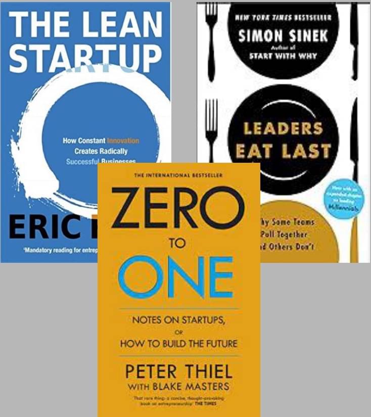 The Lean Startup + Leader Eat Last + Zero To One The Lean Startup + Leader Eat Last + Zero To One