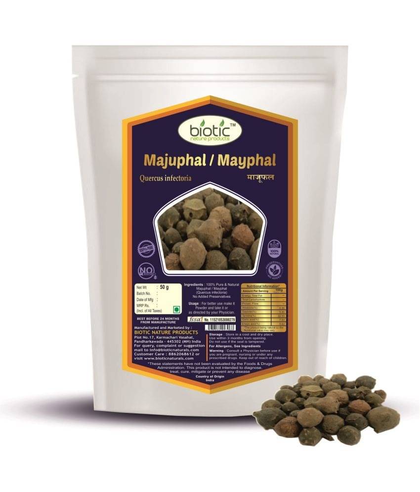 Biotic Majuphal - Mayphal - Majoophal - Majakani - Gull Oak 50 gm Biotic Majuphal - Mayphal - Majoophal - Majakani - Gull Oak 50 gm