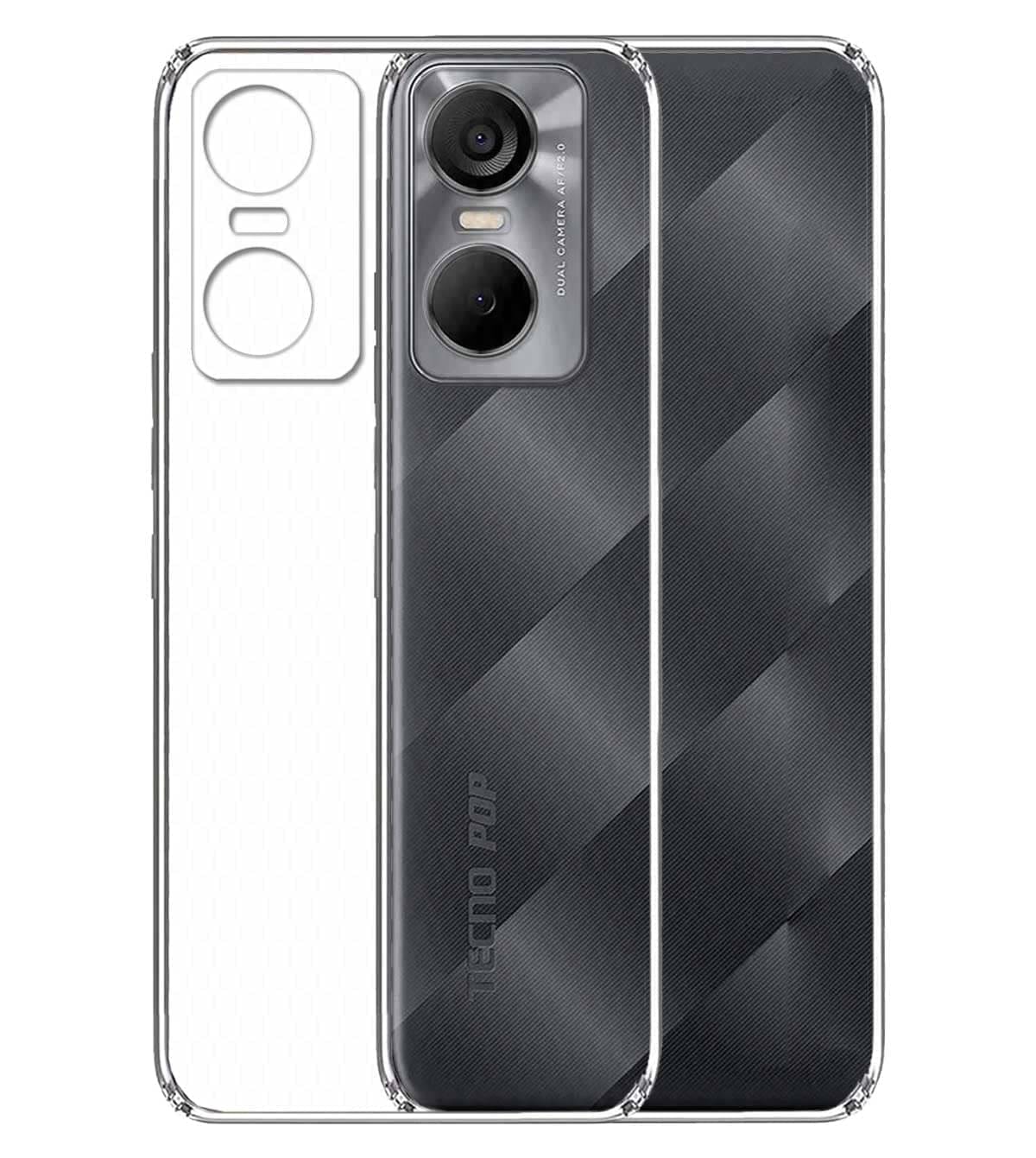 Bright Traders Plain Cases Compatible For Silicon TECNO POP 6 PRO ( Pack of 1 ) Bright Traders Plain Cases Compatible For Silicon TECNO POP 6 PRO ( Pack of 1 )