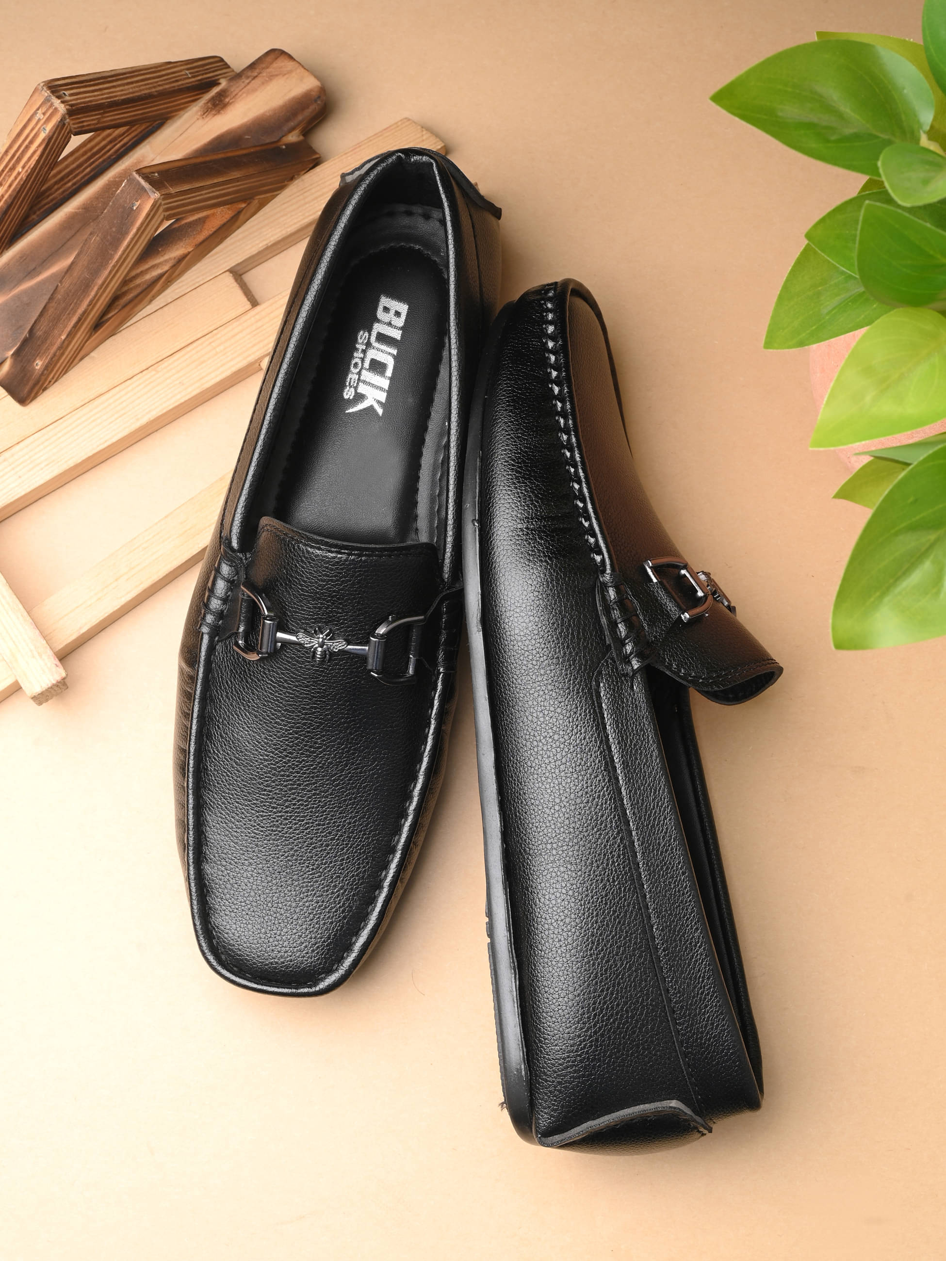     			Bucik Black Men's Formal