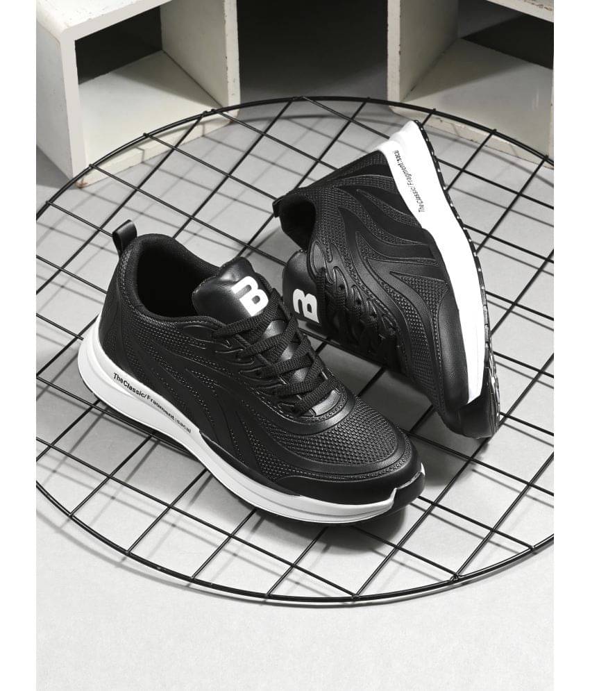 Bucik Bucik Men Comfortable Sneakers Black Men's Lifestyle Shoes     			Bucik Bucik Men Comfortable Sneakers Black Men's Lifestyle Shoes