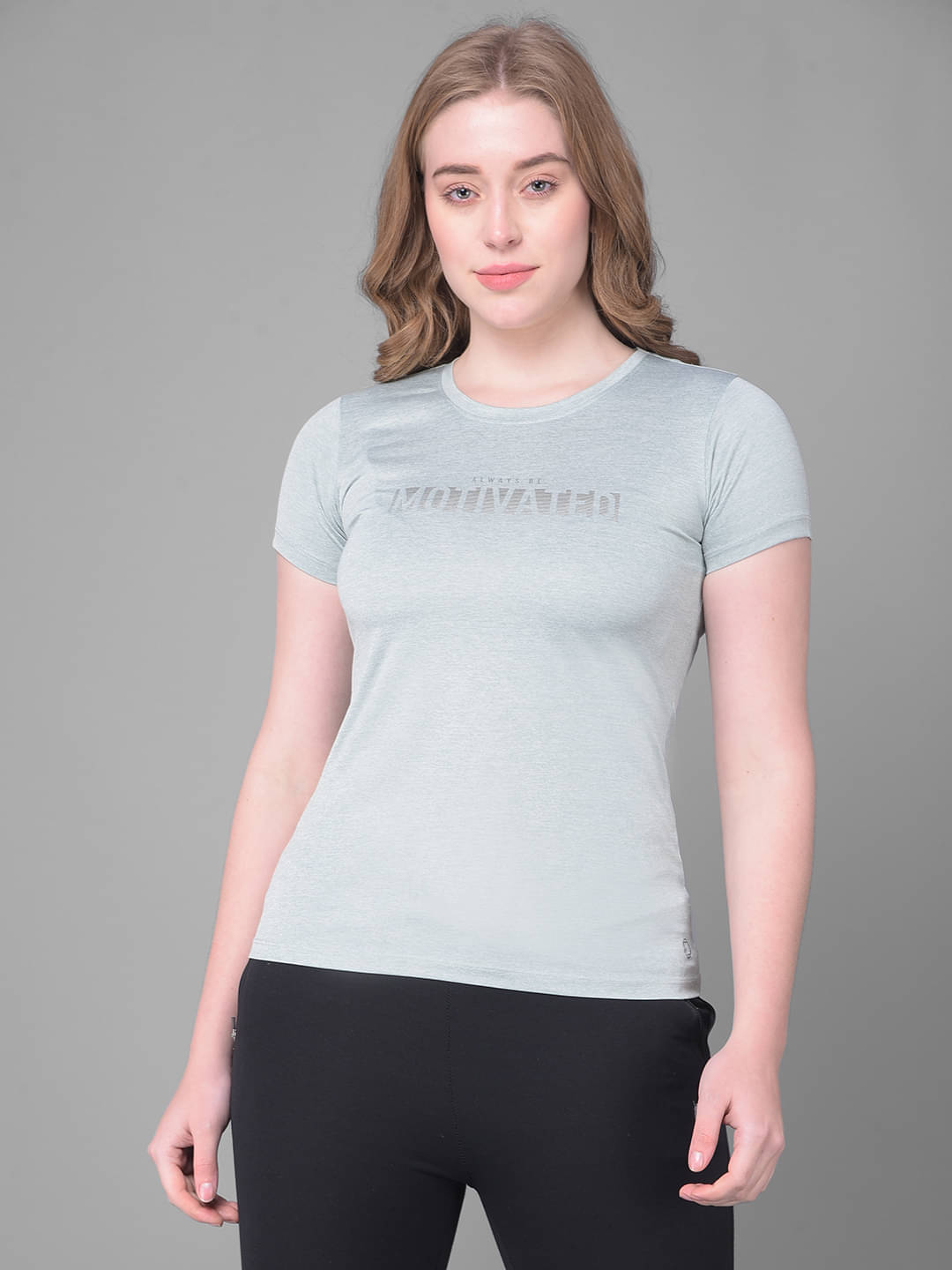     			Dollar Grey Polyester Tees - Single
