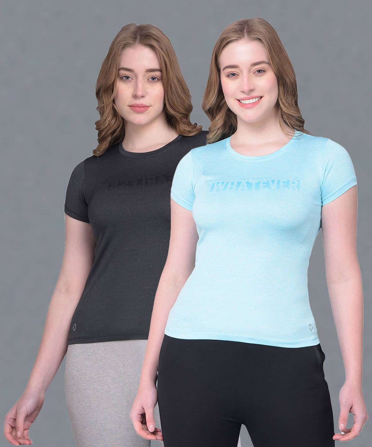     			Dollar Multi Color Polyester Tees - Pack of 2