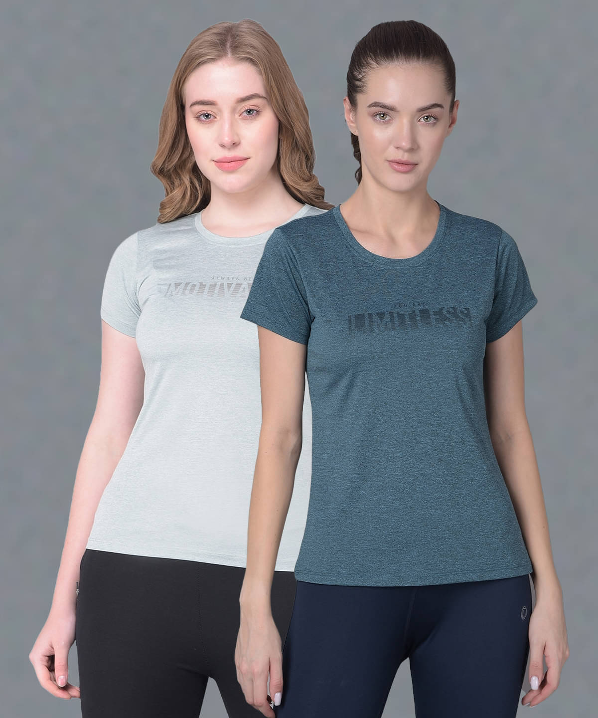     			Dollar Multi Color Polyester Tees - Pack of 2
