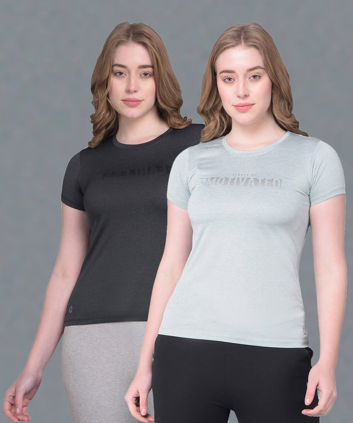     			Dollar Multi Color Polyester Tees - Pack of 2