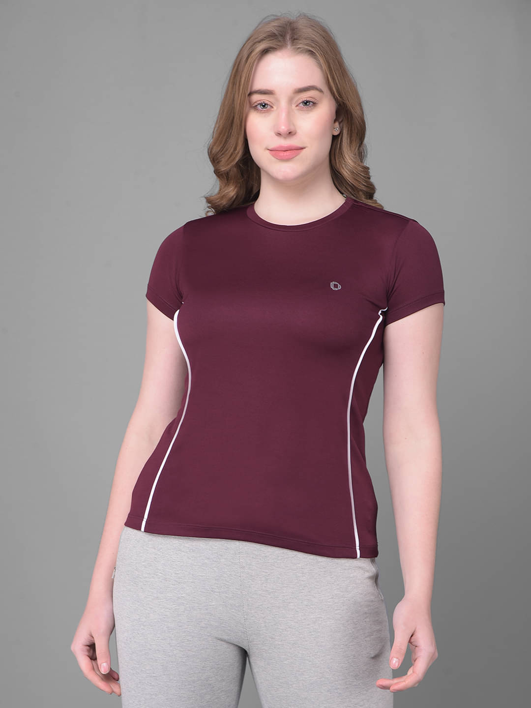     			Dollar Purple Polyester Tees - Single