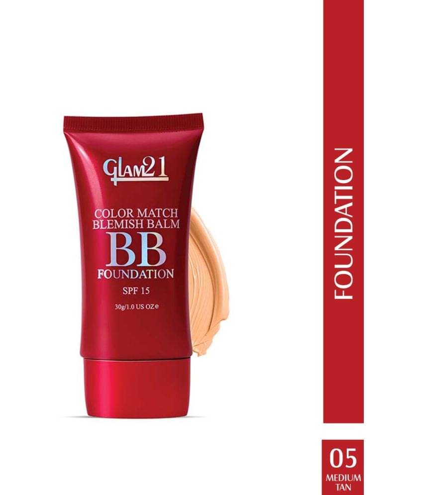     			Glam21 Color Match BB Foundation Dual Purpose of Foundation & Sunscreen 30g Tan05