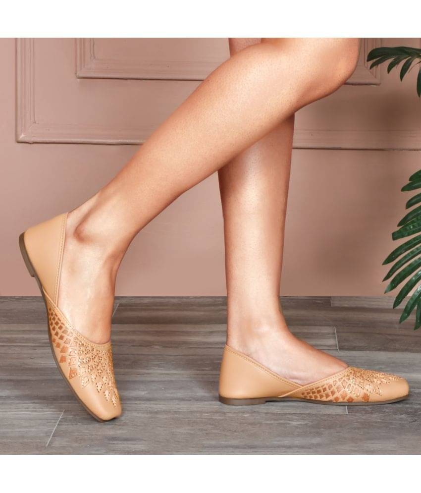 JM Looks Tan Women's Casual Ballerinas     			JM Looks Tan Women's Casual Ballerinas