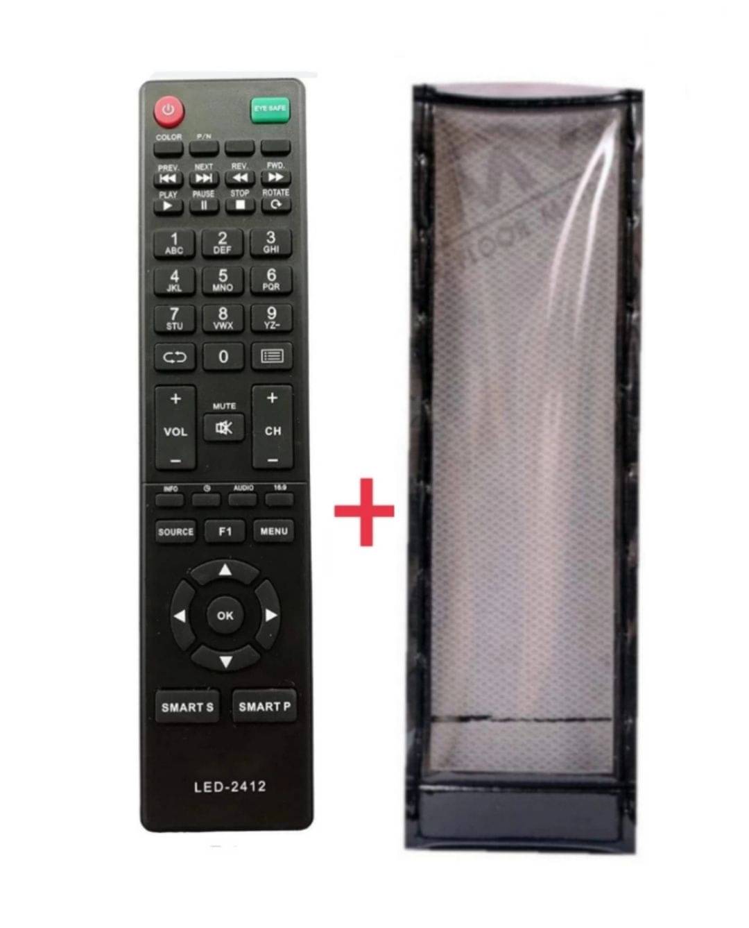     			SUGNESH C-21 New TvR-49  RC TV Remote Compatible with Intex Smart led/lcd