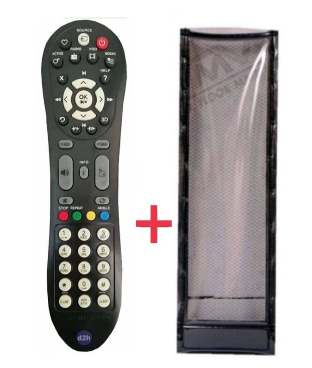     			SUGNESH C-21 New TvR-115  RC TV Remote Compatible with Videocon D2H HD