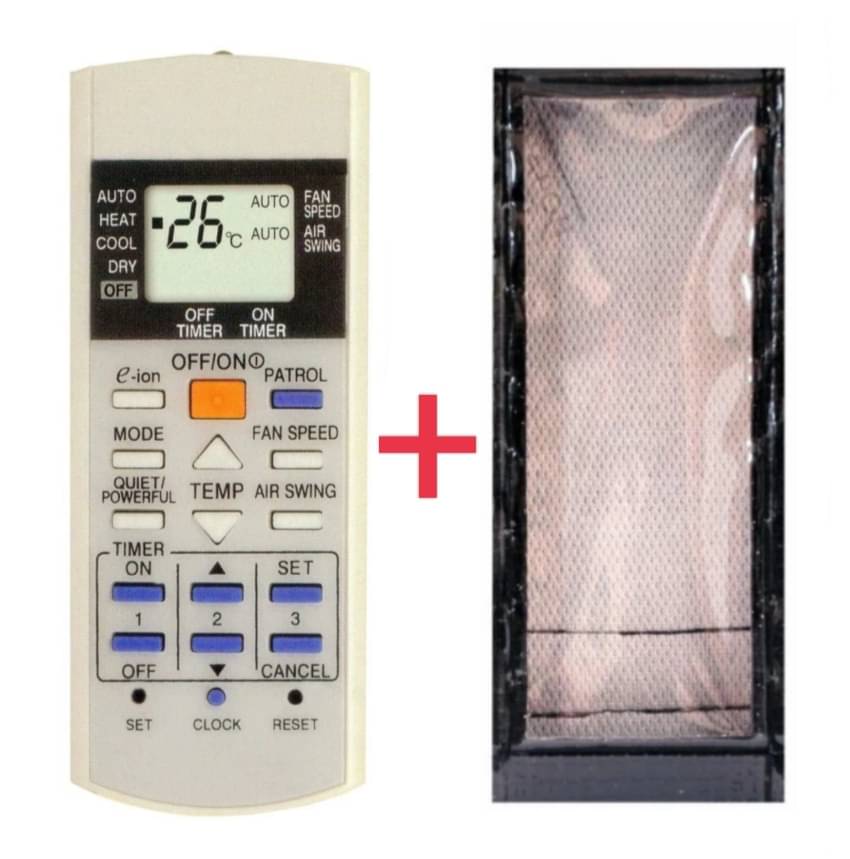     			SUGNESH C-26 Re-29A RWC AC Remote Compatible with Panasonic Ac (E-ION BUTTON)
