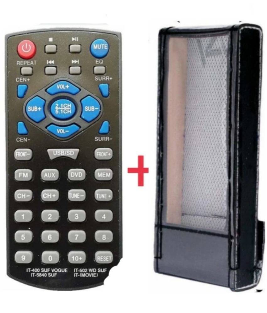     			SUGNESH C-3 New TvR-45  RC TV Remote Compatible with Intex Home theatre