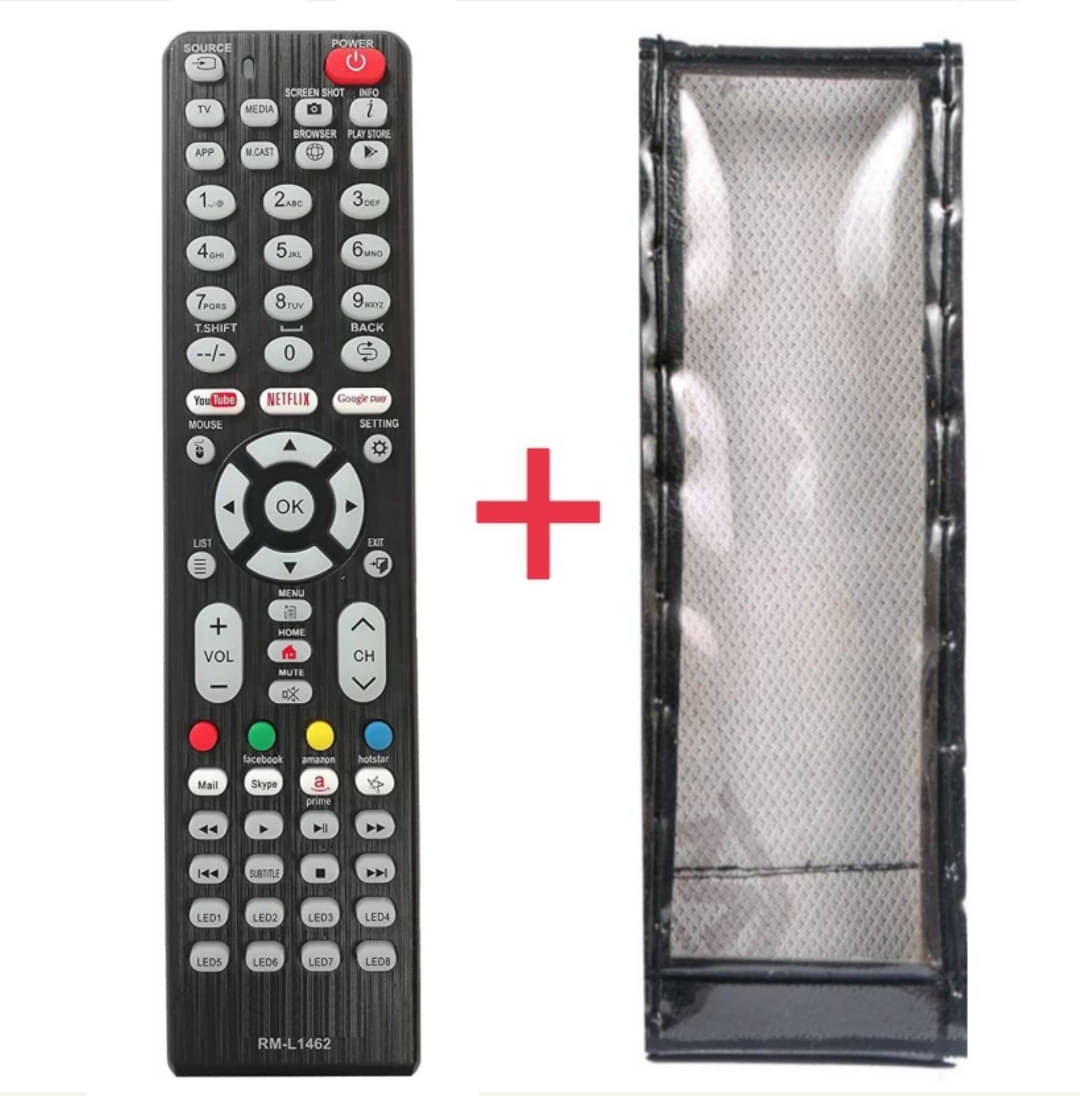     			SUGNESH C-33 TVR  1462  RC TV Remote Compatible with LED/LCD smart remote of