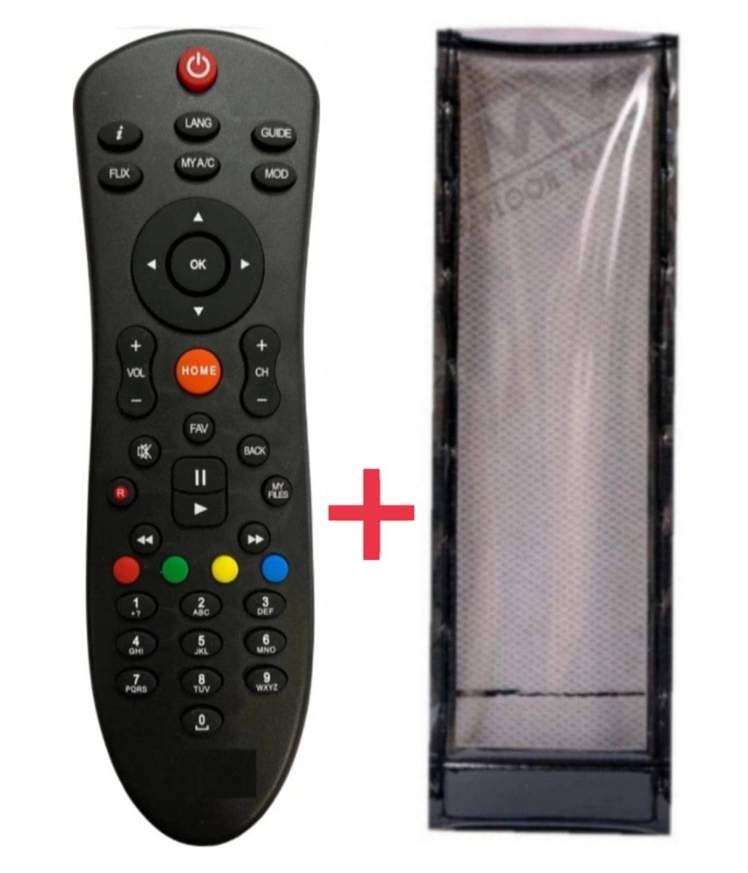    			SUGNESH C-35 New TvR-112  RC TV Remote Compatible with Dish tv set top box