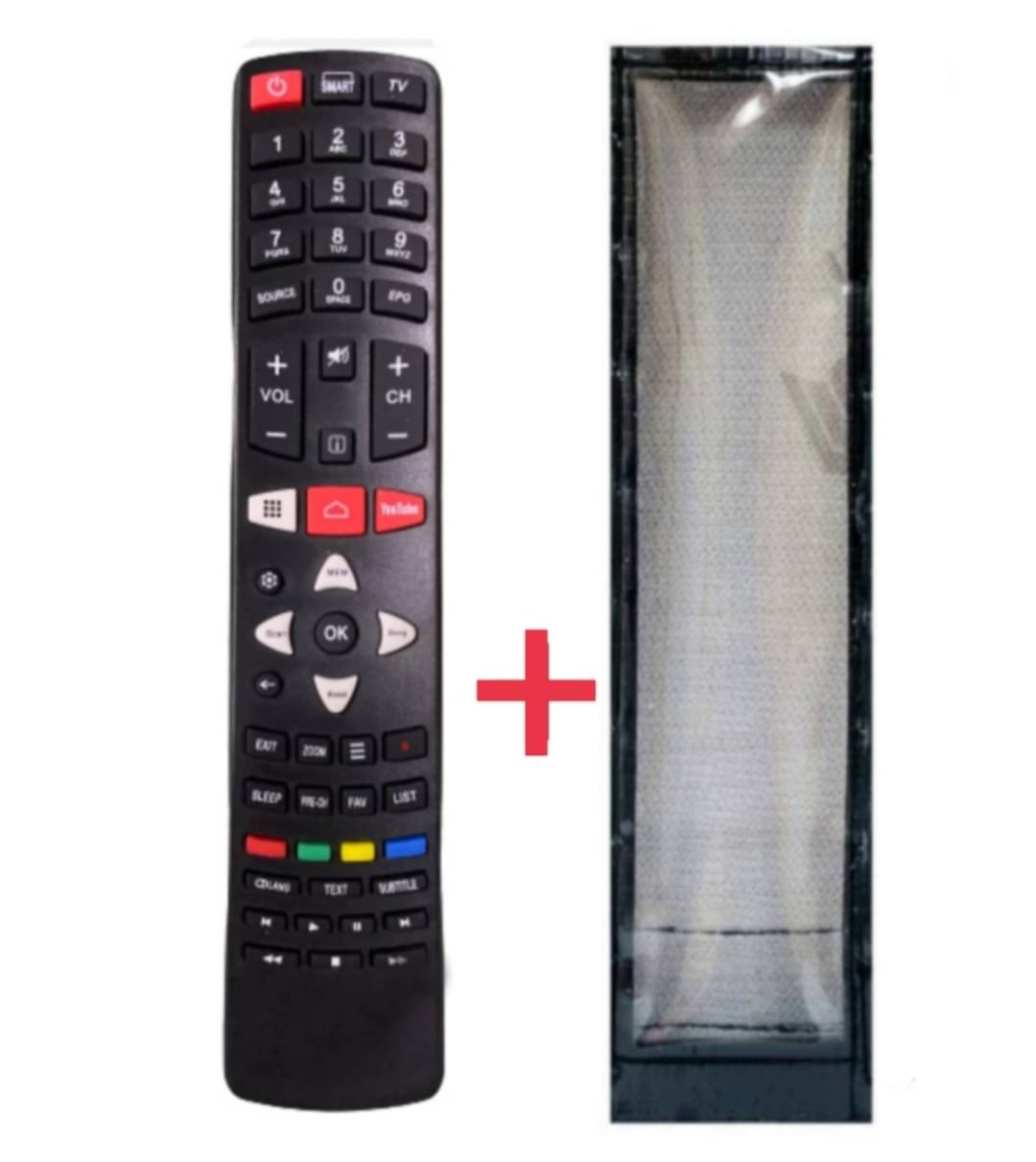     			SUGNESH C-39 New TvR-65  RC TV Remote Compatible with Micromax Smart led/lcd