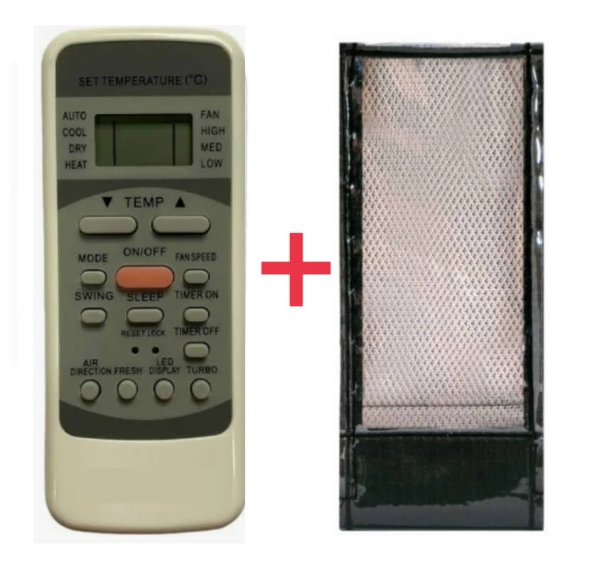     			SUGNESH C-5 Re-12 RWC AC Remote Compatible with Voltas/Bluestar Ac
