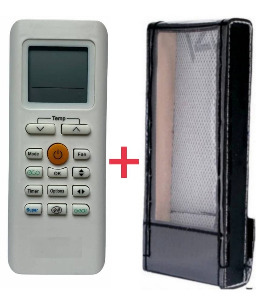     			SUGNESH C-5 Re-205 RWC AC Remote Compatible with Midea/Carrier Ac