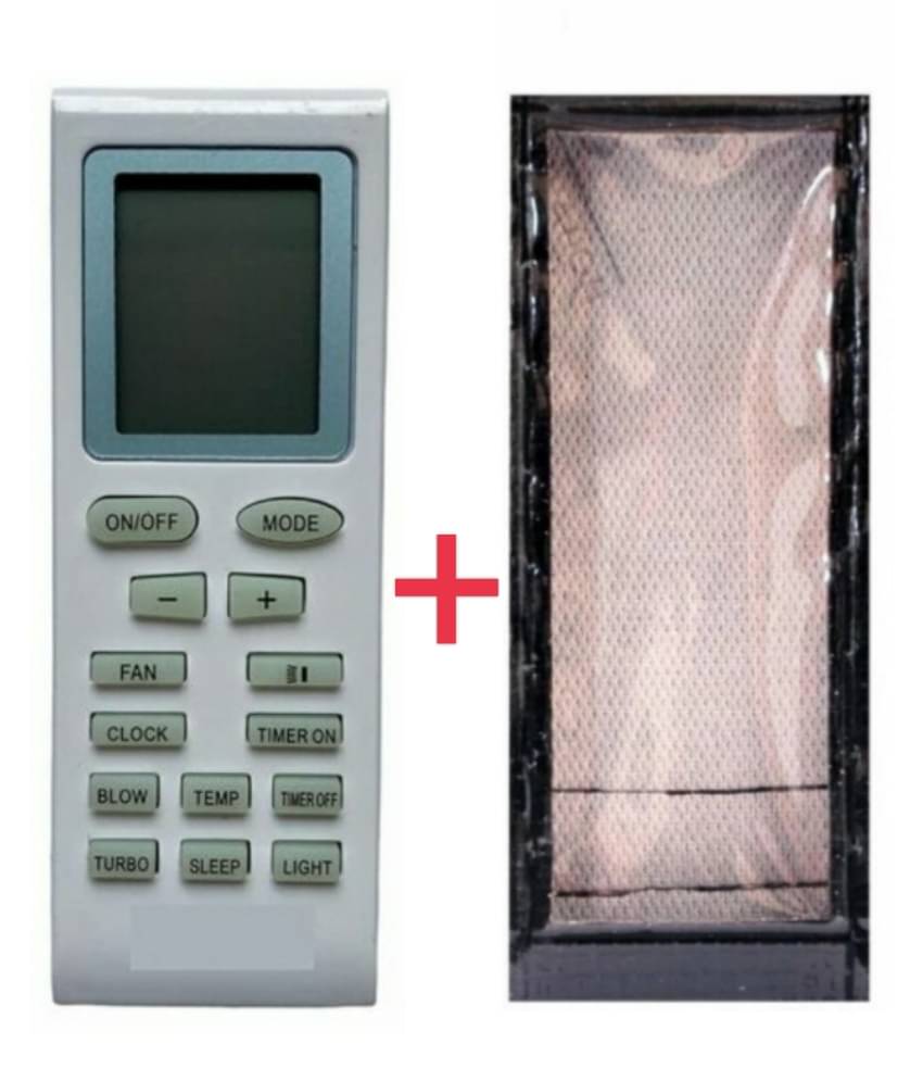     			SUGNESH C-8 Re-18A RWC AC Remote Compatible with  Voltas Ac (CLOCK  BUTTON)