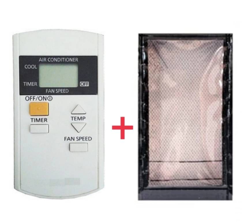     			SUGNESH C-9 Re-44 RWC AC Remote Compatible with Panasonic Ac (5 button)