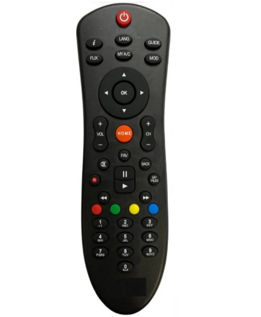     			SUGNESH New TvR-112 TV Remote Compatible with Dish tv set top box