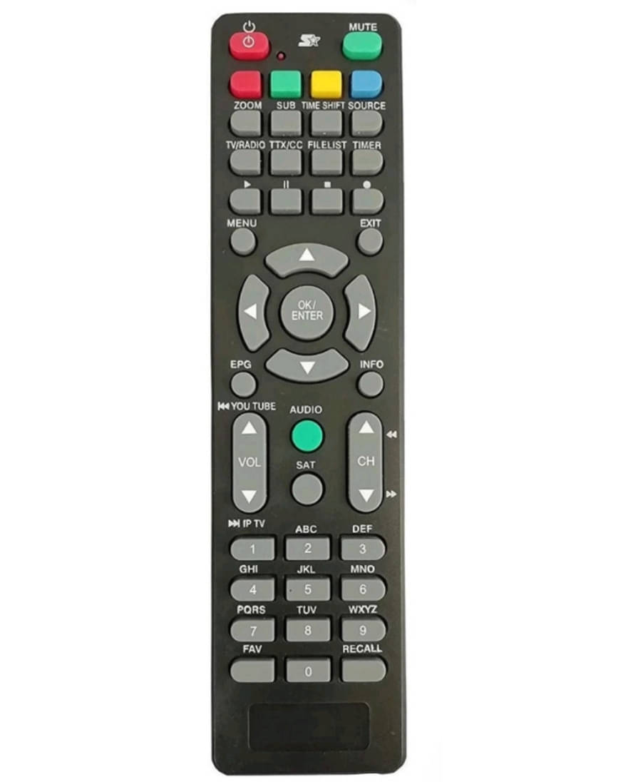     			SUGNESH New TvR-113  TV Remote Compatible with Elink set top box