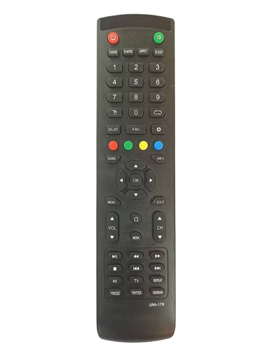     			SUGNESH New TvR-13  TV Remote Compatible with Lloyd Smart led/lcd