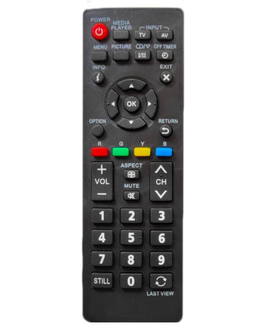     			SUGNESH New TvR-33 TV Remote Compatible with Panasonic Smart led/lcd Tv