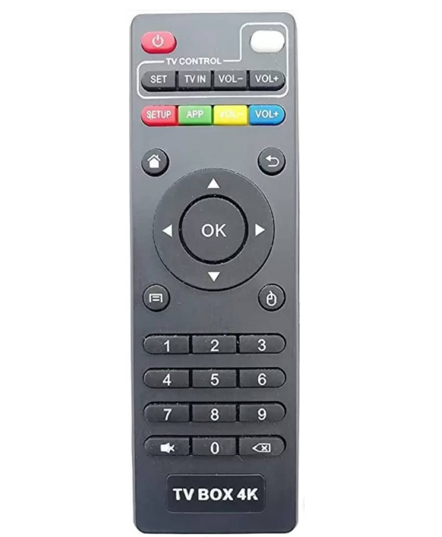 SUGNESH New TvR-98 TV Remote Compatible with Android smart tv box