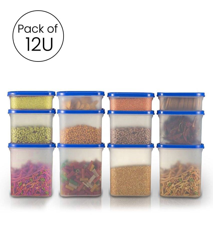     			iview kitchenware Plastic Multi-Purpose Food Container, 500ml x 4U, 1000ml x 4U, 1500ml x 4U (12U)