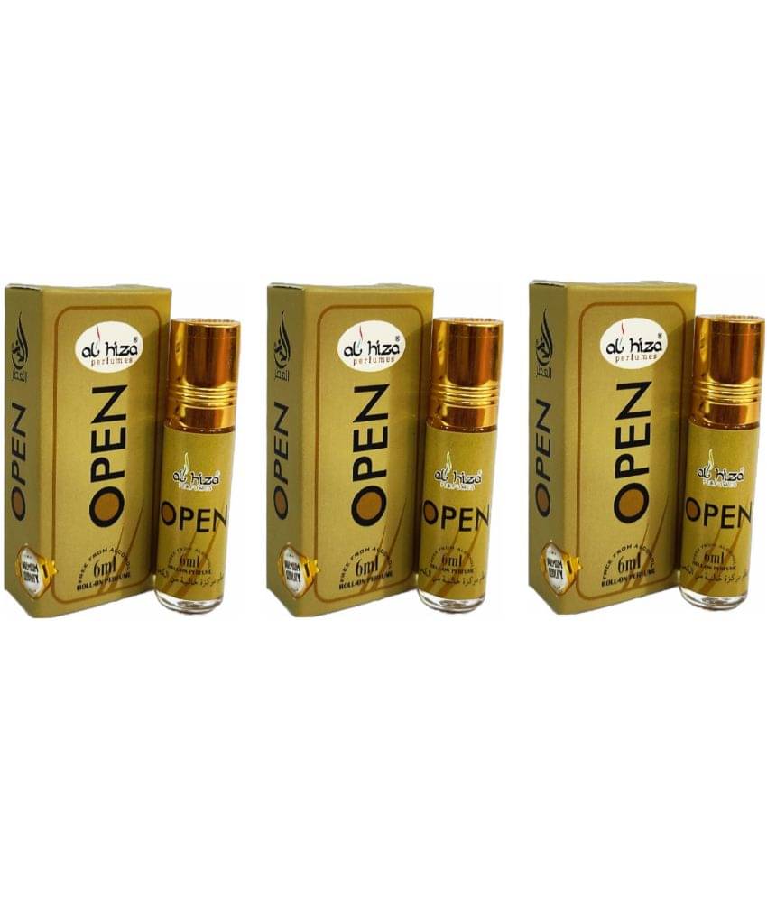     			Al Hiza Bakul Below 50ml Attar ( Pack of 3 )