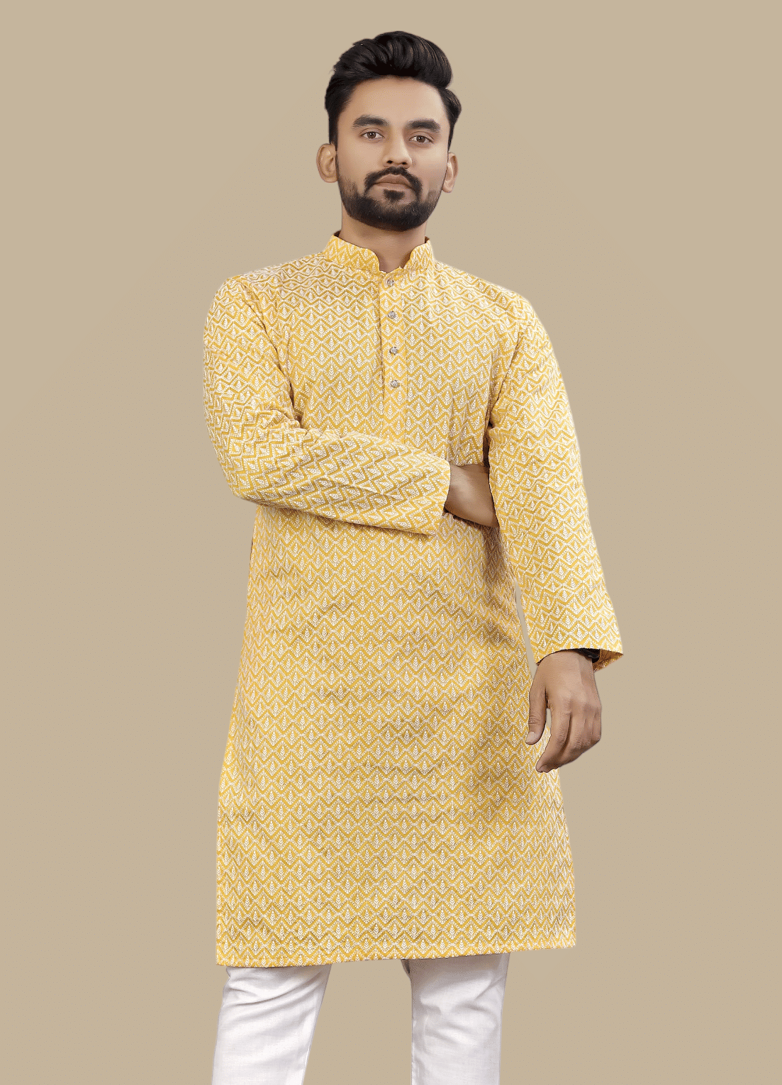 Balaji's Brown Silk Men's Regular Kurta ( Pack of 1 ) - Kurtas & Kurta Sets | Buy online on ZillyBuy