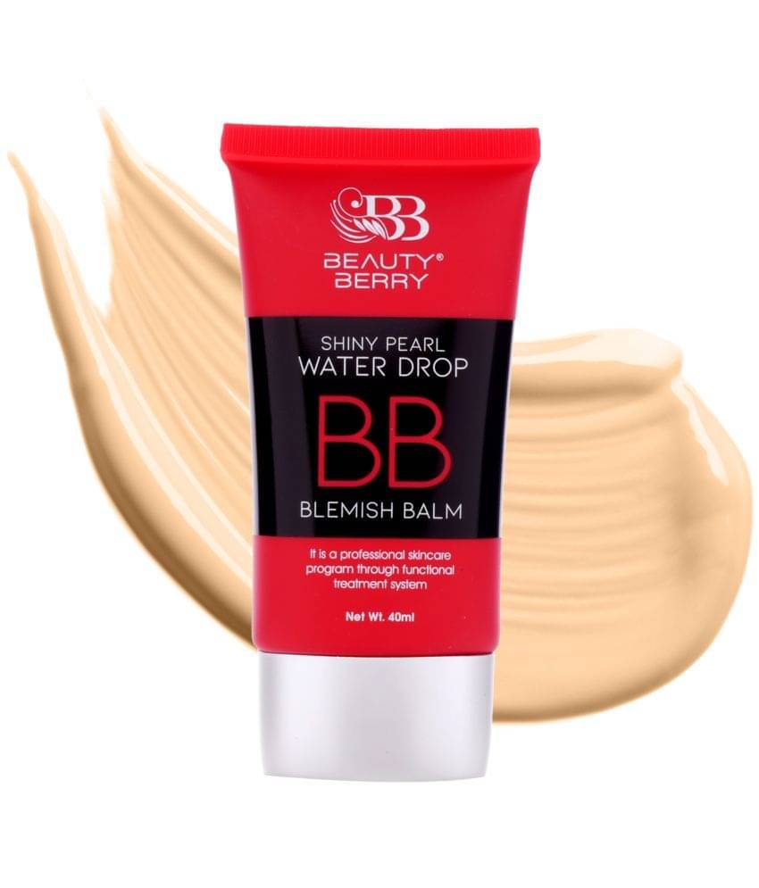 Beauty Berry Shiny Pearl Waterdrop Blemish Balm BB Foundation with SPF-15 Natural Beige (Shade - 03) Beauty Berry Shiny Pearl Waterdrop Blemish Balm BB Foundation with SPF-15 Natural Beige (Shade - 03)