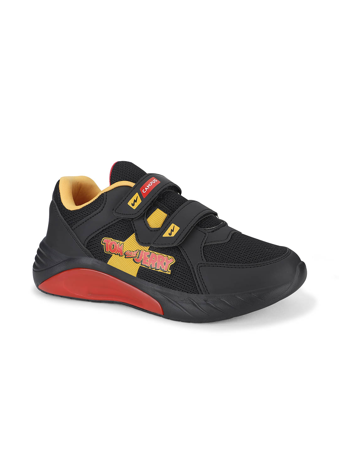 Campus - Black Boy's Sneakers ( 1 Pair ) Campus - Black Boy's Sneakers ( 1 Pair )