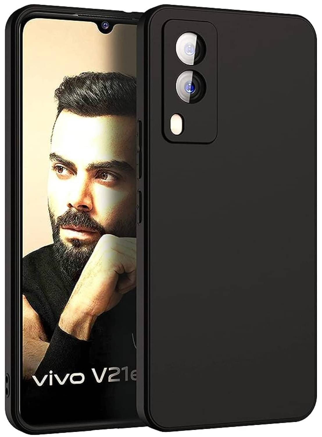 Case Vault Covers Silicon Soft cases Compatible For Silicon Vivo V21e 5G ( Pack of 1 ) Case Vault Covers Silicon Soft cases Compatible For Silicon Vivo V21e 5G ( Pack of 1 )