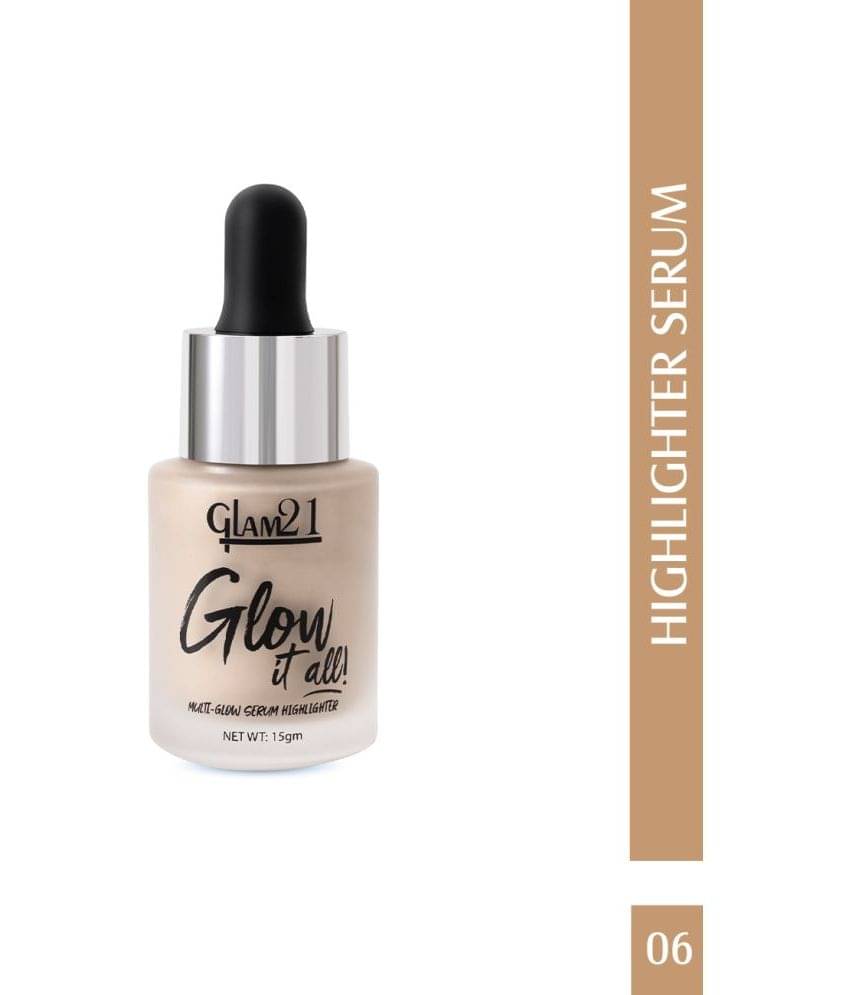     			Glam21 MultiGlow Highlighter Serum Gives a Natural Glow Waterproof Longwear 15g Shade-06